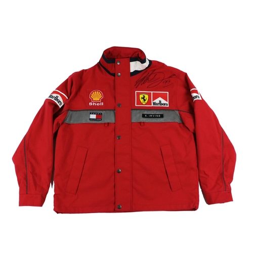 805 - Fast Eddie's JacketFormula One:  [Ferrari] a Team Issue Ferrari Jacket, by Tommy Hilfiger (Size M) w... 