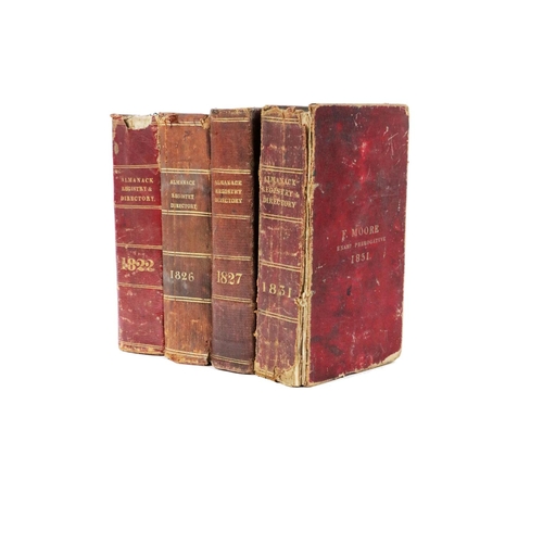 834 - Almanacks: Watson Stewart (J.) The Gentleman's and Citizen's almanack, for 1822, 1826, 1827, &a... 