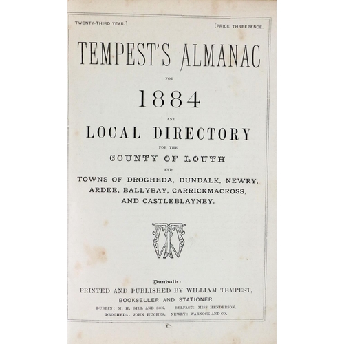 836 - Very Large Run of Important Annual & DirectoryCo's Louth & Monaghan:  Tempest (Wm.) Tempest'... 