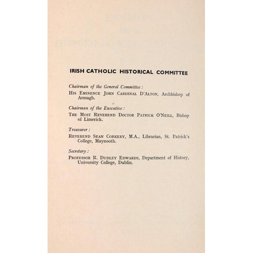 840 - Periodical: Proceedings of the Irish Catholic Historical Committee,  1955 - 1968. Together... 