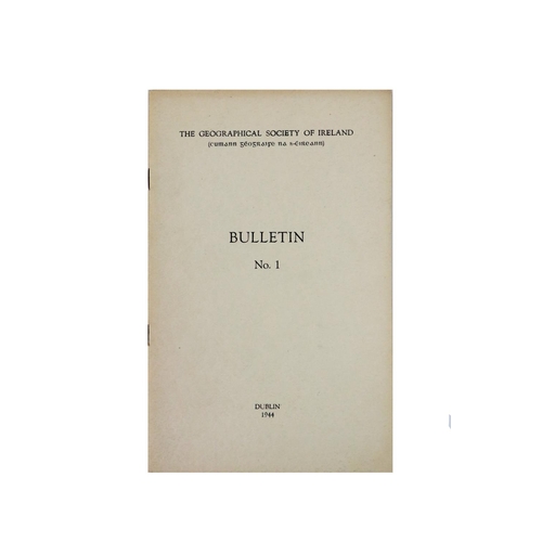 841 - Periodical:  Geological Society of Ireland - Bulletin, Vol. I No. 1 - Vol. IV, No. 6, 1944 - 1963, &... 