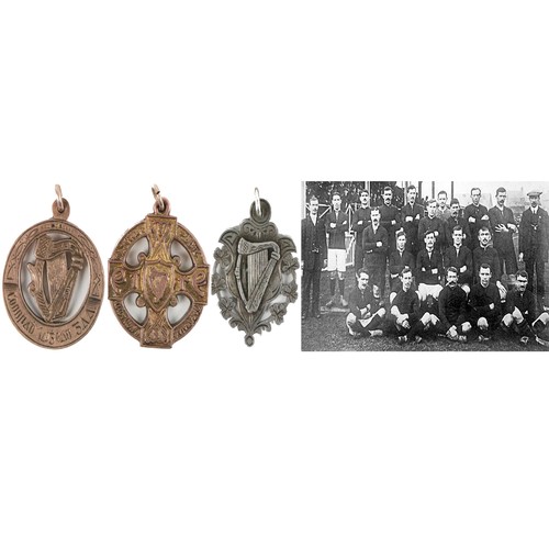 793 - All Ireland Winners Medal, 1912, LouthG.A.A. Medals: [Co. Louth], 1912. A 9ct gold Celtic Cross All-...