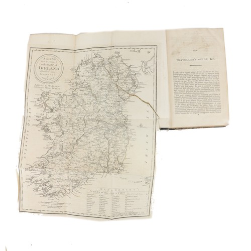 34 - Irish Travel: The Pleasure Tours in Ireland, With a Map, An Itinerary on a New Plan. 8vo Edin. 1825 ... 