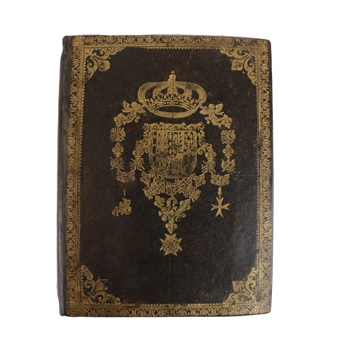 38 - Fine Armorial Binding:  Demechrnvesten und acht barn herrn Sigmund Hagelshaimer..., 4to Fr... 