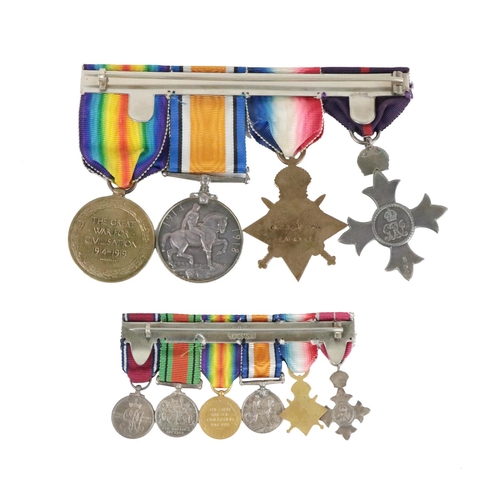 149 - Militaria: Medals, Sheedy (Capt. F.J.S.) [E. Afr. M.R.I.F.] a fine collection of Medals, including:*... 