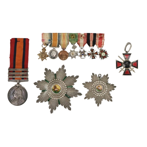 151 - Militaria: Medals, Captain John Congreve, Border Regiment, an important Medal collection to include:... 