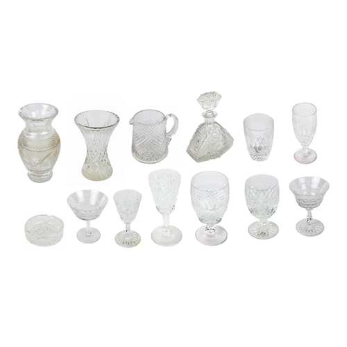 285 - A large collection of Drinking Glasses, including Sherry, Wine and Champagne Glasses, sold as is, w.... 