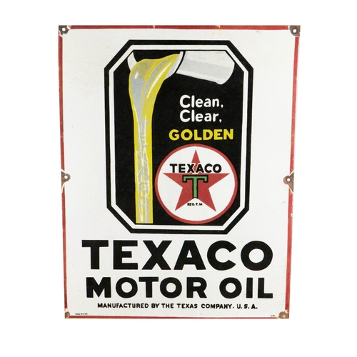 365 - Advertisement: A Vintage enamel Sign, for 