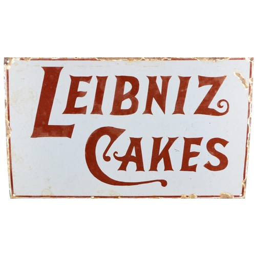 380 - Advertisement: A Vintage enamel Sign for 