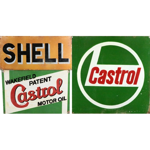 384 - Advertisement: A Vintage enamel Sign for 