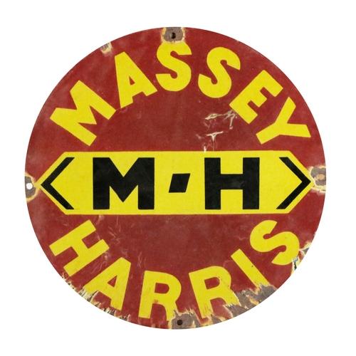 395 - Advertisement: A Vintage enamel Sign for 