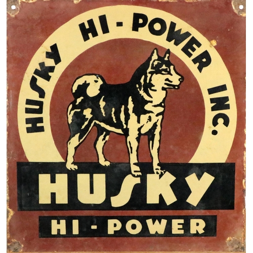 401 - Advertisement:  A Vintage enamel Sign for 