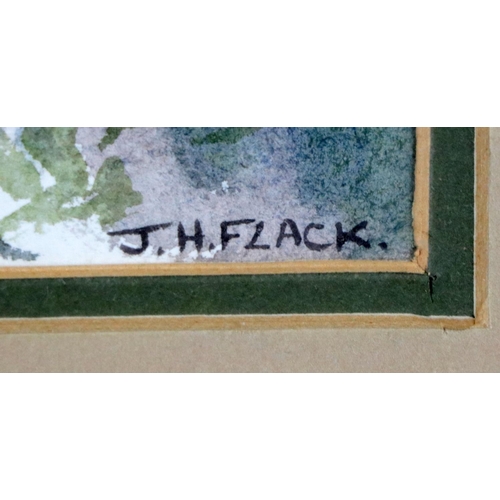 593 - James Hall Flack, Irish (1941-2018)