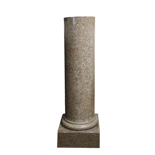 680 - A tall Carrera marble polished Plinth, on square base, approx. 125cms (49