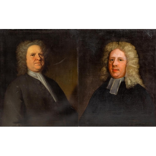 830 - 18th Century English SchoolA fine pair of Portraits, 