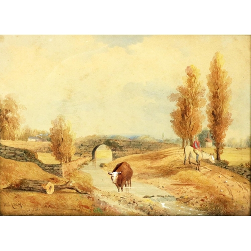 877 - William Craig, Irish (1829-1875)Important collection of ten original Watercolours landscape, pastora... 