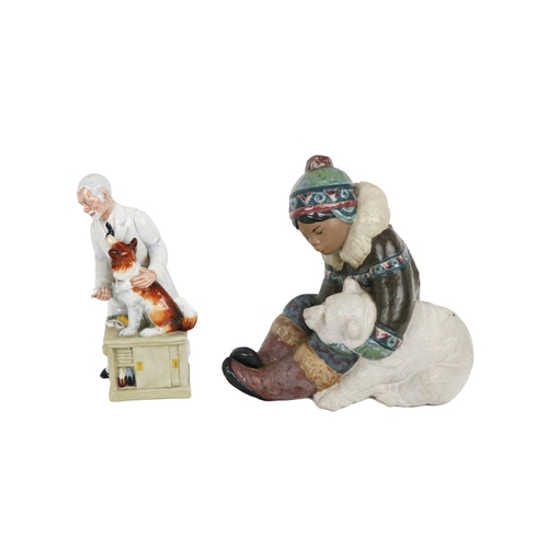 884 - A porcelain Figurine , by Royal Doulton, 