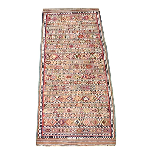 442 - A fine quality late 18th Century / early 19th Century Quashq'ai Carpet, the overall red ground with ... 