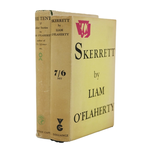 100 - O'Flaherty (Liam) The Tent, Lond. 1926.  First Edn., Signed by author, on front ... 