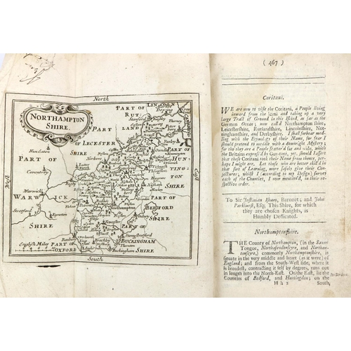 2 - 35 Maps of Seller etc.Folding Maps: Camden (Wm.) Brittania, 8vo lacks title, engd. port. by M.V... 