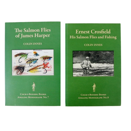 35 - Both Copies Signed by AuthorFishing: Innes (Colin) The Salmon Flies of James Harper, Powys 2017.  Li... 