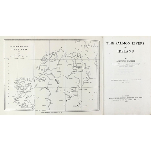 37 - Fishing: Grimble (Augustus) The Salmon Rivers of Ireland, roy 8vo Lond. 1913. Second Edn.,... 