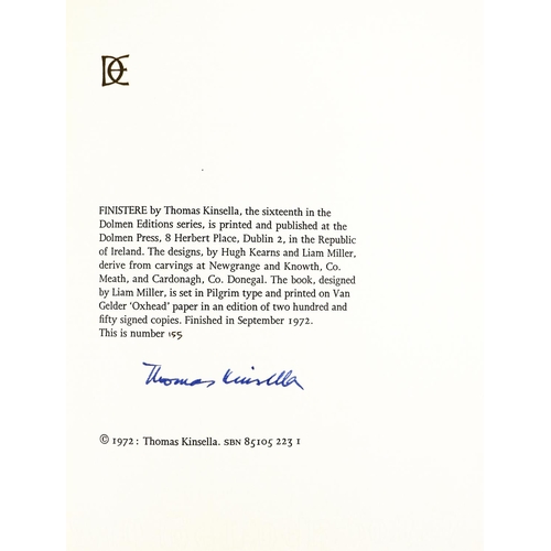 48 - Kinsella (Thomas) A Selected Life, Peppercanister 2, folio Dublin (Dolmen Press) 1972. Limited Editi... 