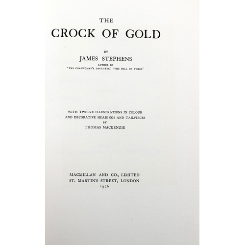 50 - Signed Limited EditionStephens (James) The Crock of Gold, Folio London (MacMillan & Co.) 19... 