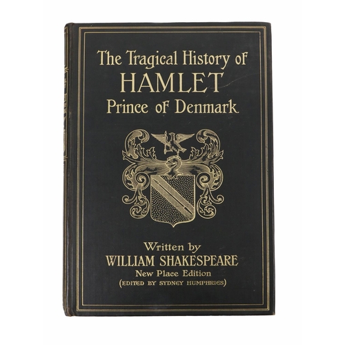 51 - New Place EditionShakespeare: The Tragical History of Hamlet, Prince of Denmark, folio Lond. (Adam &... 