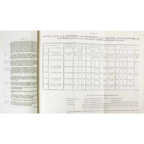 60 - 1798 etc. Military: [Hobart (R.)] Standing Orders and Regulations for the Army in Ireland, foli... 