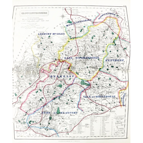 70 - Walker (J. & C.)engravers - Hobson's Fox-Hunting Atlas, containing separate Maps of Every C... 