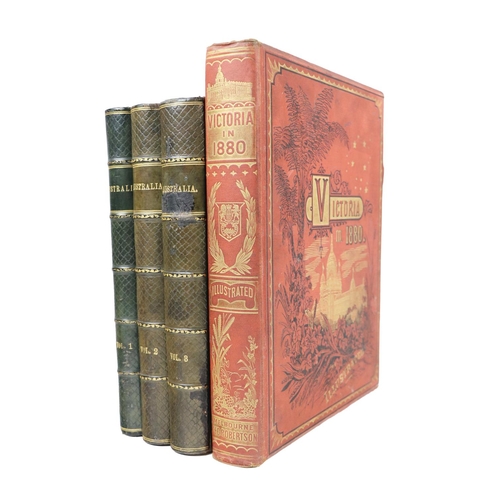 79 - Australia: Booth (Edwin Carton) Australia, 2 vols in 3, lg. 4to Lond. (Virtue & Co.) n.d. (c. 18... 