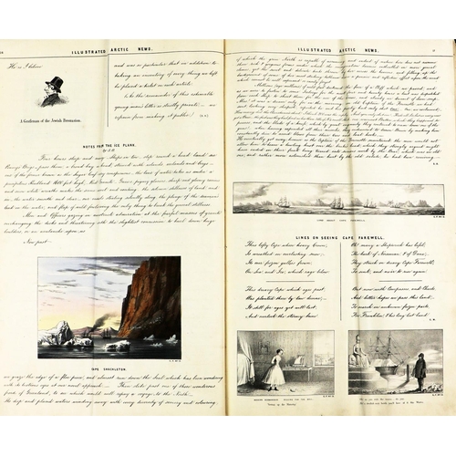 84 - With Hand Coloured IllustrationsArctic Interest: Facsimile of the Illustrated Arctic News, Published... 