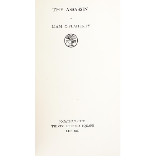 97 - O'Flaherty (Liam) The Assassin, London 1928.  First Edition Special Authors Edition N... 