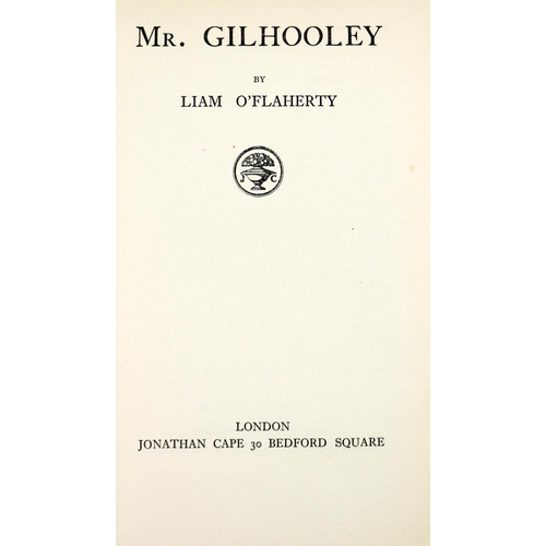 99 - O'Flaherty (Liam) Mr. Gilhooley, Lond. 1926, First Edn., with orig. pict. coloured d.w. (not price c... 