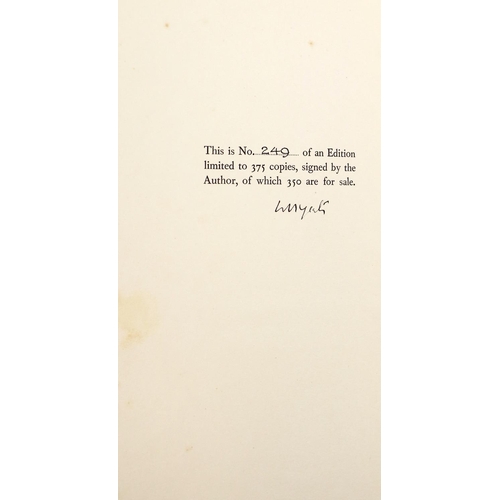 135 - Signed by Author, Limited EditionYeats (W.B.) The Poems of W.B. Yeats, 2 vols. roy 8vo Lond. (M... 