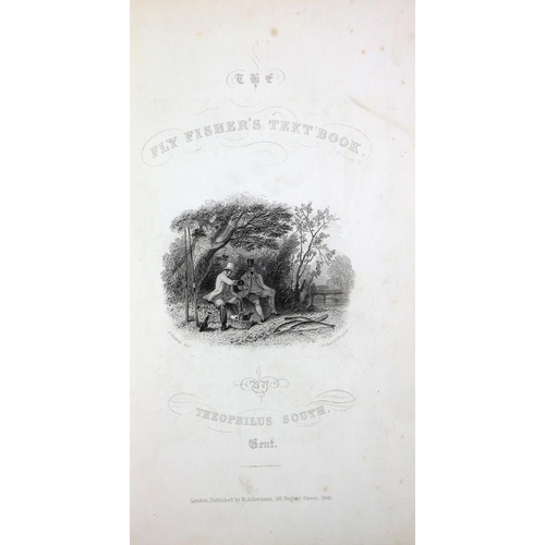 142 - Fishing: [Chitty (Ed.)] 'Theophilus South,' The Fly Fisher's Text Book, 8vo Lond. (R. Acke... 