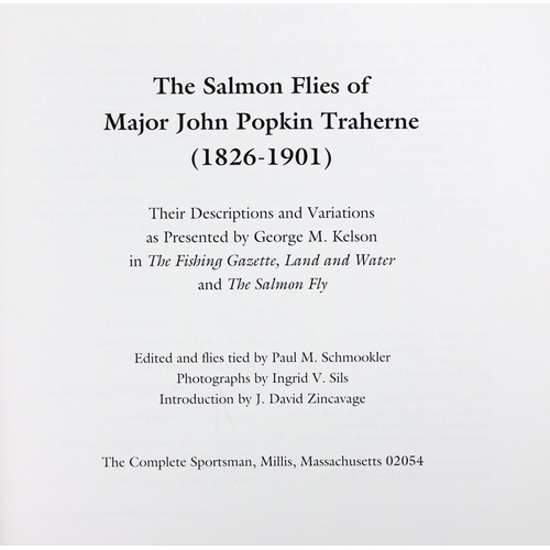 143 - Signed Special EditionFishing: Schmookler (Paul)ed. The Salmon Flies of Major John Popkin Trahe... 