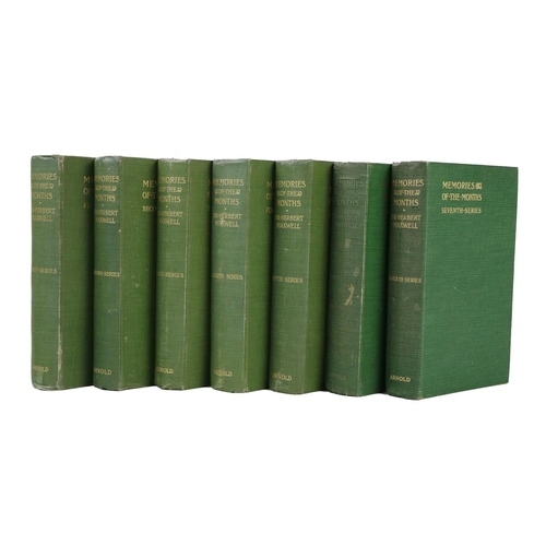 150 - Fishing etc: Maxwell (Sir H.) Memories of the Months, First Series [-Seventh] Together 7 vols. ... 