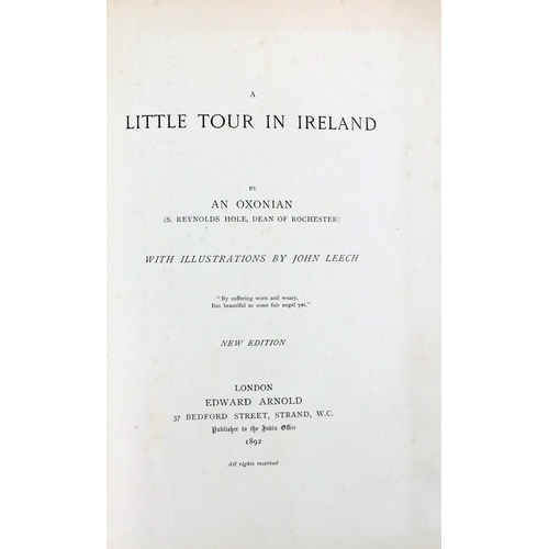 155 - Signed Limited EditionHole (Dean Reynolds) 'Oxonian,' A Little Tour in Ireland, Signed Lim... 