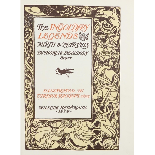 160 - [Rackham (Arthur) Illustrator Ingoldsby (Thos.) The Ingoldsby Legends, lg. 4to Lond. 1919.... 