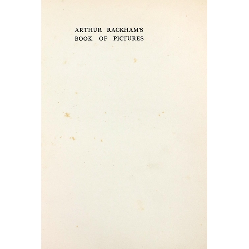 161 - Rackham (Arthur) Illustrator, Book of Pictures, lg. 4to Lond. 1913. First Trade Edition,&n... 