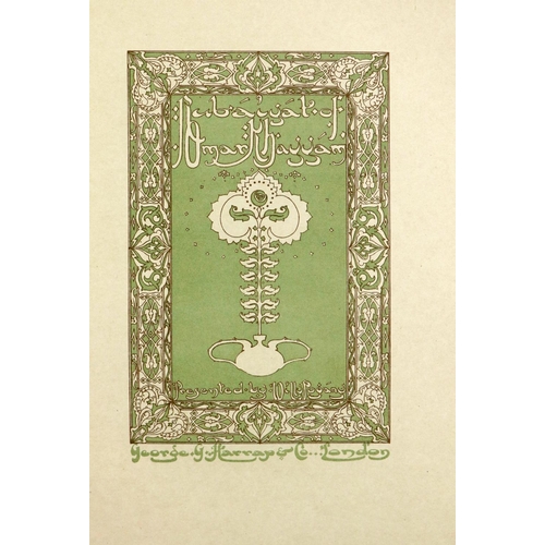 170 - Special Signed Edition[Pogany (Willy) Illustrator] Fitzgerald (Ed.) The Rubaiyat of Omar Khayya... 