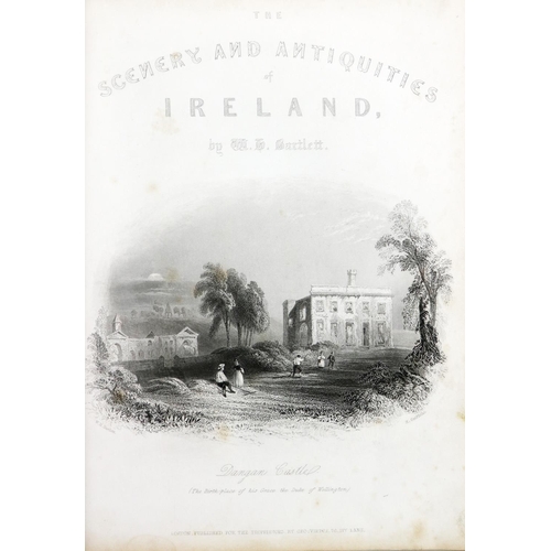 178 - In Fine Bellew BindingBartlett (W.H.) The Scenery and Antiquities of Ireland, 2 vols. lg. 4to L... 