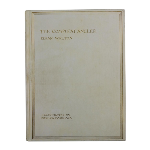 181 - A Very Good Copy[Rackham (Arthur) Illustrator] Walton (Izaak)The Compleat Angler, Lg. 4to Londo... 