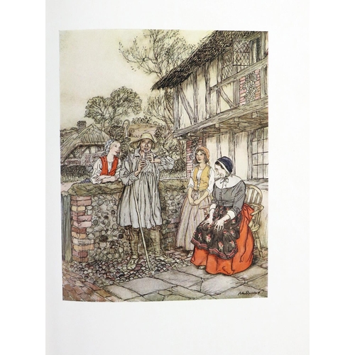 181 - A Very Good Copy[Rackham (Arthur) Illustrator] Walton (Izaak)The Compleat Angler, Lg. 4to Londo... 