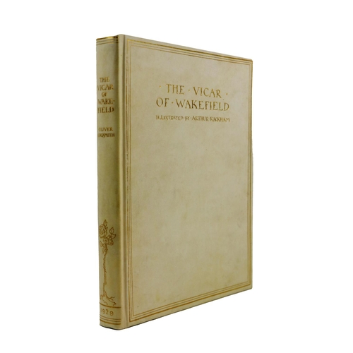 182 - Very Good Copy[Rackham (Arthur) Illustrator] Goldsmith (Oliver) The Vicar of Wakefield, lg. 4to... 