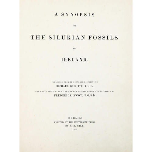 193 - Griffith (Richard) A Synopsis of The Silurian Fossils of Ireland, Folio Dublin 1846. First... 