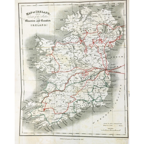 218 - Binns (Jonathan) The Miseries and Beauties of Ireland, 2 vols. Lond. 1837. First Edn.,&nbs... 