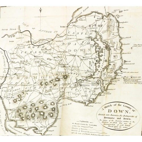 230 - [R.D.S.] Dubourdieu (Rev. J.) Statistical Survey of the County of Down, with Observations on the Mea... 